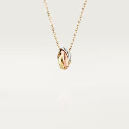 [Love Lucky]TRINITY CUSHION NECKLACE COLLECTION