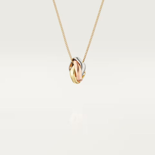 [Love Lucky]TRINITY CUSHION NECKLACE COLLECTION
