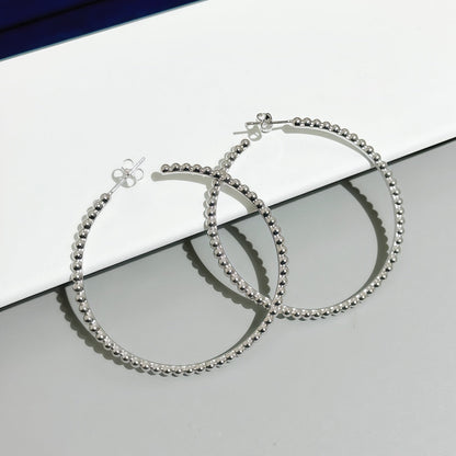 [Love Lucky] SMOOTH BEAD STUD EARRINGS