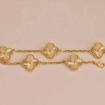 [Love Lucky] CLOVER 5 MOTIF LASER BRACELET COLLECTION
