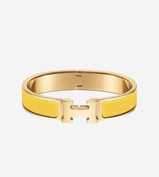 [Love Lucky]H YELLOW BRACELET