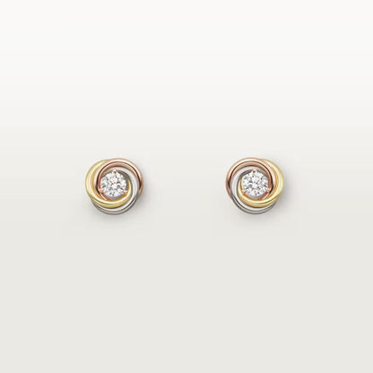 [Love Lucky]TRINITY STUD DIAMOND EARRINGS