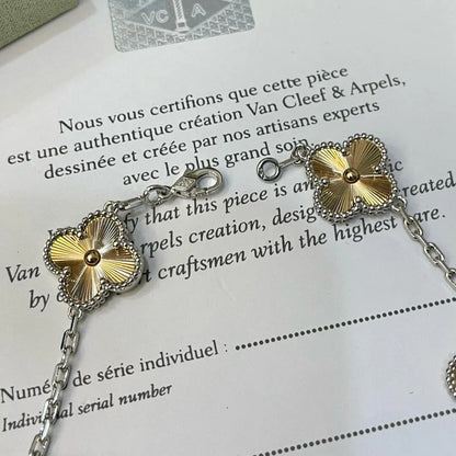 [Love Lucky] CLOVER 5 MOTIF LASER BRACELET COLLECTION
