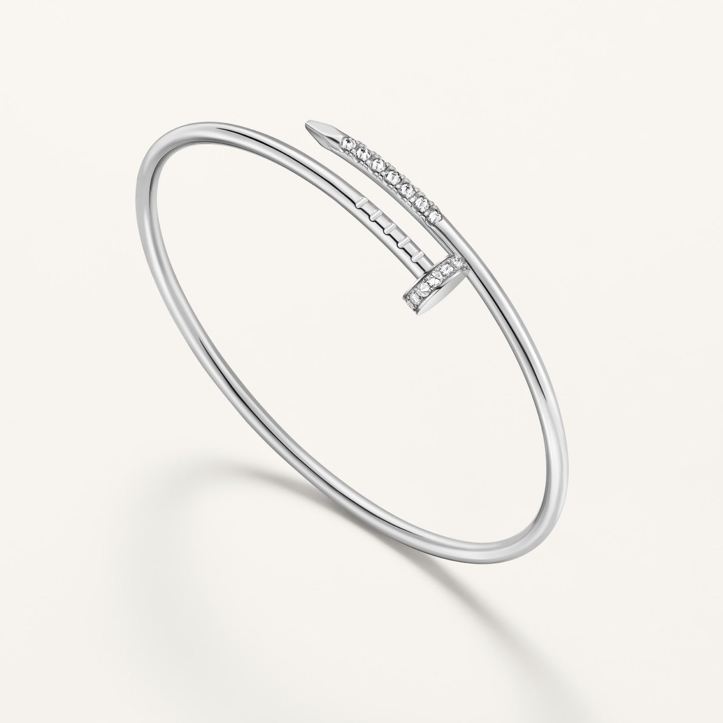 [Love Lucky]JUSTE BRACELET 2.5MM DIAMONDS NEW