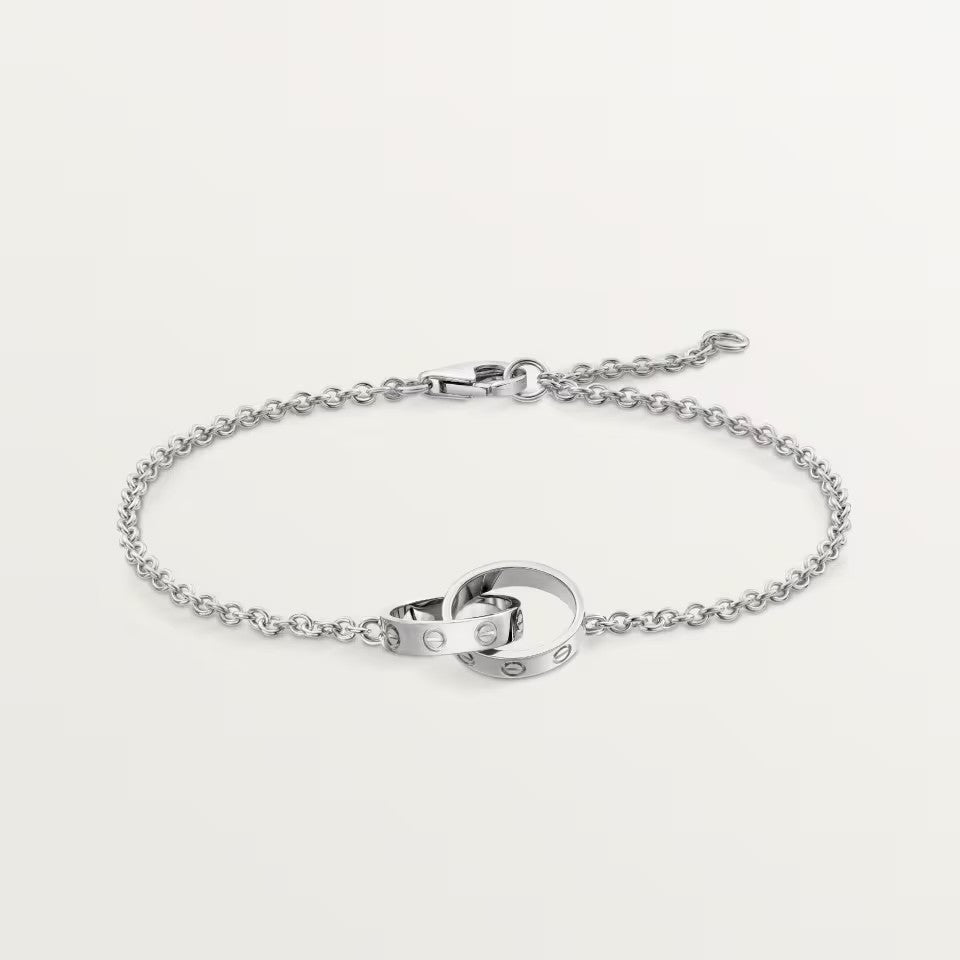 [Love Lucky]LOVE BRACELET DOUBLE RING