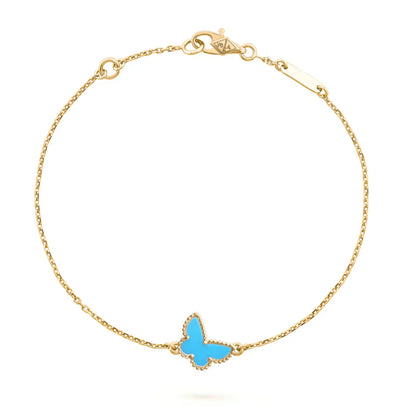 [Love Lucky] SCHMETTERLING TÜRKIS SCHMETTERLING ARMBAND