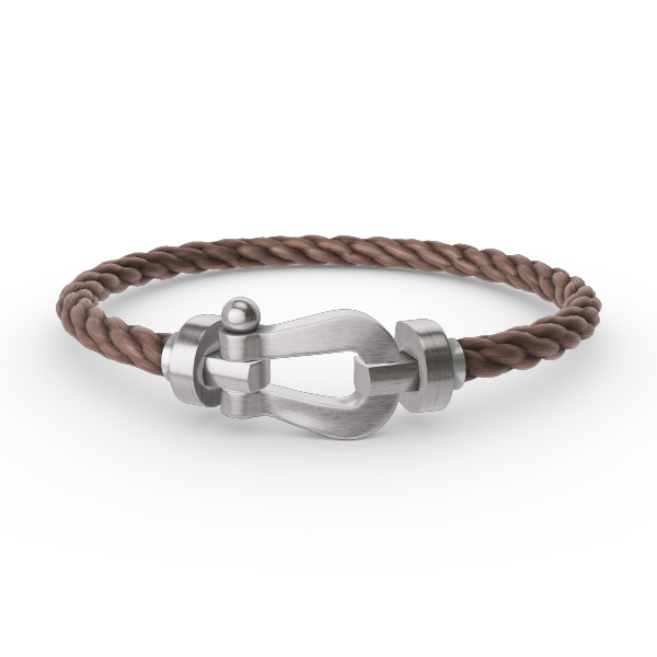 [Love Lucky]FORCE LARGE HORSESHOE NO DIAMOND BRACELET SILVER