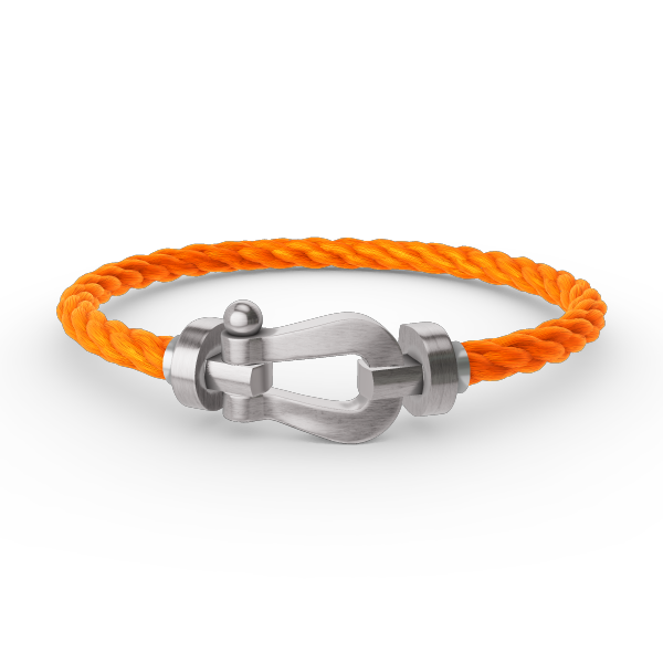 [Love Lucky]FORCE LARGE HORSESHOE NO DIAMOND BRACELET SILVER