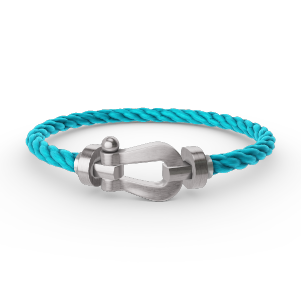 [Love Lucky]FORCE LARGE HORSESHOE NO DIAMOND BRACELET SILVER
