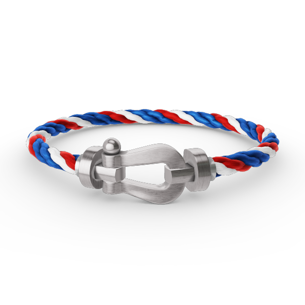 [Love Lucky]FORCE LARGE HORSESHOE NO DIAMOND BRACELET SILVER