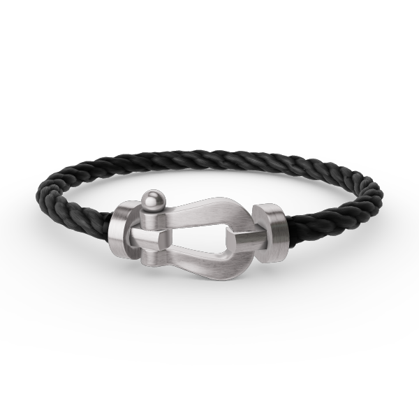 [Love Lucky]FORCE LARGE HORSESHOE NO DIAMOND BRACELET SILVER