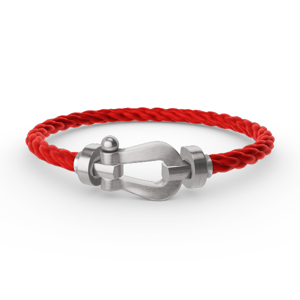 [Love Lucky]FORCE LARGE HORSESHOE NO DIAMOND BRACELET SILVER