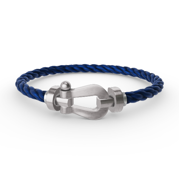 [Love Lucky]FORCE LARGE HORSESHOE NO DIAMOND BRACELET SILVER