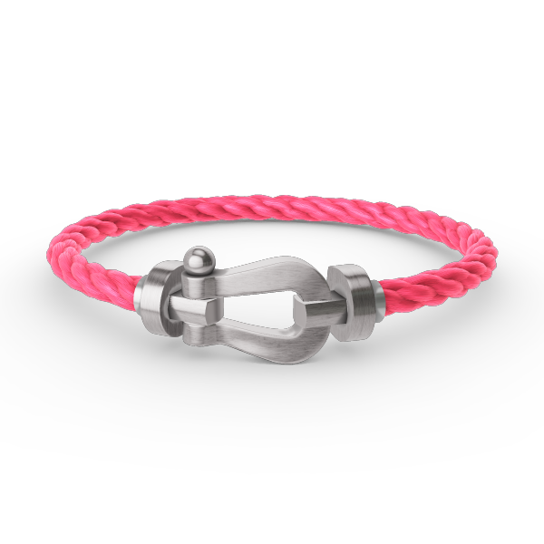 [Love Lucky]FORCE LARGE HORSESHOE NO DIAMOND BRACELET SILVER