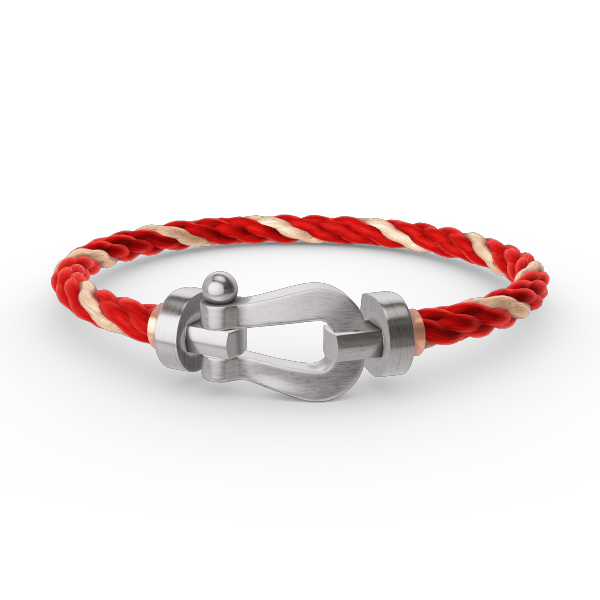 [Love Lucky]FORCE LARGE HORSESHOE NO DIAMOND BRACELET SILVER