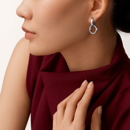 [Love Lucky]LOVE 3.3MM DANGLE EARRINGS